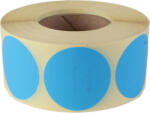  Etikett, 38 mm kör, 1000 etikett/tekercs, ciánkék (ISCK38K) - officepantry