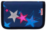 Belmil Tolltartó, klapnis, cipzáras "Sparkling Star", kék, csillagok