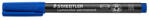 STAEDTLER Alkoholos marker, OHP, 1 mm "Lumocolor® 317 M", kék (TS3173)