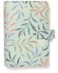 FILOFAX Kalendárium, gyűrűs, betétlapokkal, personal méret "Botanical", menta