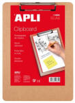 APLI Felírótábla, fa, A4 (LCA14684)