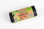 Mazzini Szemeteszsák, újrahasznosított, erős, 110 l, 10 db, 60x100 cm, 30 , fekete (KHK908)