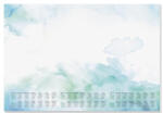 SIGEL Könyökalátét, 595x410 mm, 3 éves és heti tervezővel "Watercolor Sea (SIH6314)