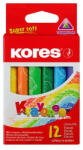 Kores Zsírkréta, háromszögletű "KORES", 12 darabos (IK33101) - officepantry