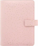 FILOFAX Kalendárium, gyűrűs, betétlapokkal, pocket méret, "Confetti", rózsakvarc (NFX028725)