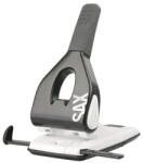 ICO Lyukasztó, nagyteljesítményű, kétlyukú, 65 lap "Design 618", fekete