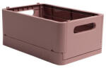 EXACOMPTA Tárolódoboz, A5+, összecsukható "Skandi", rózsaszín