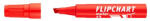ICO Flipchart marker, 1-4 mm, vágott "Artip 12", piros (TICA12P)