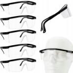 Przydasie. pl 5x Munkavédelmi Szemüveg Fröccsenésgátló Szemvédelem Könnyű (#10467)