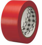 3M Ipari jelzőszalag, 50mm x 33m, piros