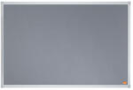 Nobo Üzenőtábla, alumínium keret, 90x60 cm "Essentials", szürke