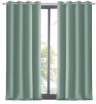 Flying Függöny Púder Zöld Matt Sima Ablak Dekoráció Nappaliba 145x250P (LEN1-3E)