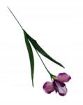 Wera Írisz művirág ág 65 cm lila (LZ014#7)