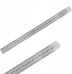 Decortrend Fém vonalzó 40cm acél mérőszalag 16inch kétoldalas precíziós mérés (005470)