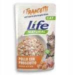 Life Cat Chunks Macskaeledel tasakban 55g Csirke Sonka