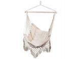 Rozz groz Fehér ekrü Boho függőágy brazil fotel (01431_rozz_gabC_OKZ)