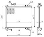 MTR Radiator, racire motor MTR 13054760 (13054760)