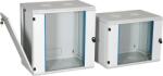 EFB Elektronik Cabinet metalic de perete EFB 691715VGR. 60 19" 15U fix, o sectiune, RAL 7035, adancime 600 mm (691715VGR.60)