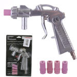 Technic Homokfúvó pisztoly 4 kerámia fúvókával Lp-19c