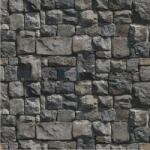 MÉDIA Falmatrica Szürke négyzet alakú kőfal, 400 x 250 cm (FOTOTAP13753)