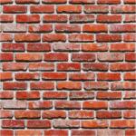 MÉDIA Öntapadó és mosható falfestmény Vörös téglafal, 350 x 250 cm (FOTOTAP5383)