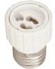 LED-POL Foglalat átalakító adapter E27-es foglalatról GU10-es fényforráshoz ORO-ADAPTER-E27/GU10 LED POL (5901752717404)