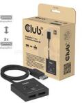 Club 3D Switch - CSV-1009 (DisplayPort 1.4 to 2x DisplayPort, 8K60Hz) (CSV-1009) (CSV-1009)
