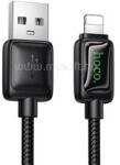 hoco. iPhone 14 Plus / 14 Pro Max / 14 Pro HOCO U146 adatkábel USB - lightning, 120cm, FEKETE (HOCO_U146_B) (HOCO_U146_B)