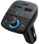 UGREEN Зарядно за кола Ugreen - CD229, Bluetooth 5.0/USB/TF/micro SD, черно (0405030)