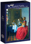 Bluebird Puzzle 1000 db-os Art by puzzle - Vermeer - The Girl with the Wine Glass, 1659 (60261) (60261)