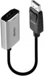 Lindy DisplayPort 1.4 HDMI 2.1 Átalakító Fekete-Szürke 11cm 41094 (41094)