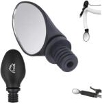 PROX Ovális PROX kerékpártükör, kormányra rögzíthető 17, 4-22 mm, 44x66 mm, súly 31 g (LUSA-DKL-0167)