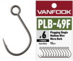 Vanfook Carlig Vanfook PLB-49F Plugging Single Medium Wire Micro Barb nr. 10 (4949146039573)