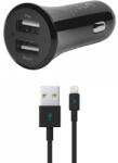 Ttec Зарядно за кола ttec - Quantum Duo, USB-A, 12W, черно (8694470546940)