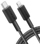 Anker 322 USB-C - Lightning töltőkábel 1.8m fekete (A81B6G11) (A81B6G11)