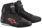 Alpinestars csizma STELLA FASTER-3 RIDEKNIT, női, fekete/sárga/rózsaszín, 2025, 39-es méret (M133-22-39)