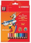 STABILO Trio Thick színes ceruza készlet, 12 szín (SW203212)