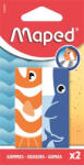 Maped Radír, állatos, MAPED „Animals, vegyes minták, 2 db (IMA123400) (123400)