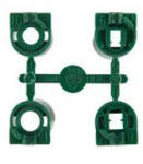 Hunter Rotoros fúvóka készlet PGP Ultra / I-20 nagy vízhozamú 4db fúvóka zöld