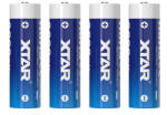 XTAR 4 db AA 1, 5V 3000mAh USB-C újratölthető akkumulátor