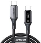 JOYROOM STARTALK cablu de date Type-C - Type-C, 120cm, NEGRU (S-A60 C-C 100W 1.2M BLACK)