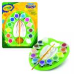 Crayola Crayola: Paletta lemosható festékkel és ecsettel - 12 db-os (54-1066)