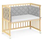 Kidizi Aparatoare pentru patut co-sleeper 90x50 Kidizi Grey Deluxe (5949551903871)