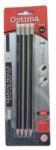 Optima Grafitceruza HB - 4 db Radírral