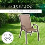 SPRINGOS GF0073 KERTI SZÉK 73 X 55, 5 X 93 CM (4 db) (GF0073)