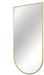 Deante Tükör, Deante Silia tükör függő keretben, szálcsiszolt arany 50x100 cm ADI_R851 - mozaikkeramia