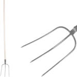 Strend Pro Garden Villa, Strend Pro Garden F103KX. WH, szürke, acél fej, fa nyél, 3 ágú, fogantyúval (TC211167)