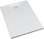 Schedline Magnific White Stone téglalap zuhanytálca + előlap 100x80 cm fehér 3SP. M1K-80100/B/ST-M9/B/ST (3SPM1P80100BSTM9BST)