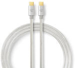 Nedis CCTB64700AL20 USB kábel USB 3.2 Gen 1 (3.1 Gen 1) 2 M USB C 5 Gbit/s Alumínium (CCTB64700AL20)