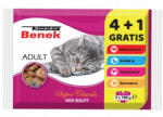 Super Benek Super Benek macskaeledel felnőtt macskáknak 5x100g (4+1 INGYENES)